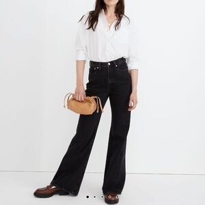 NWT Madewell Baggy Flare Jeans, Size 29